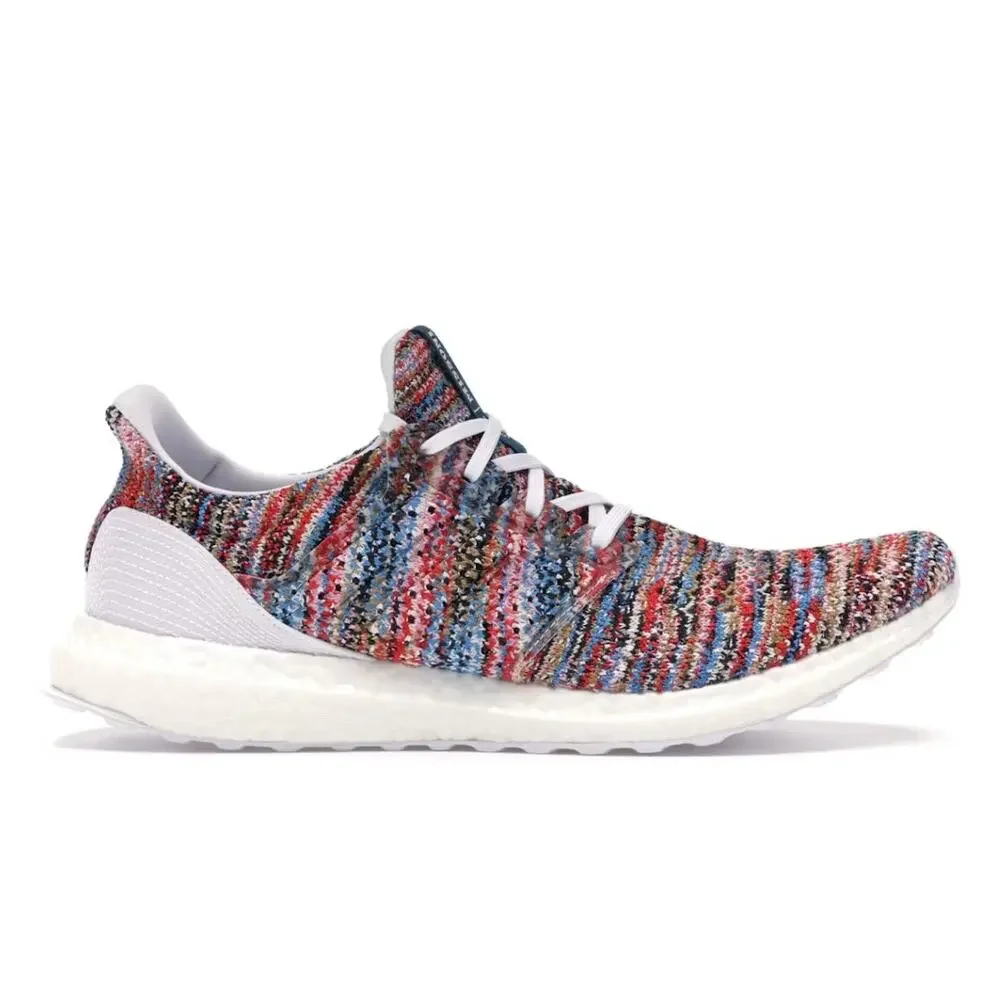 Adidas Ultra Boost Clima Missoni Sneakers 6 Womens 4.5 Mens Multi-Color Red Blue